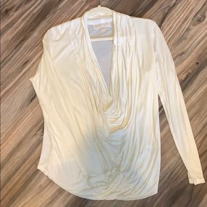 MICHAEL KORS draped front top